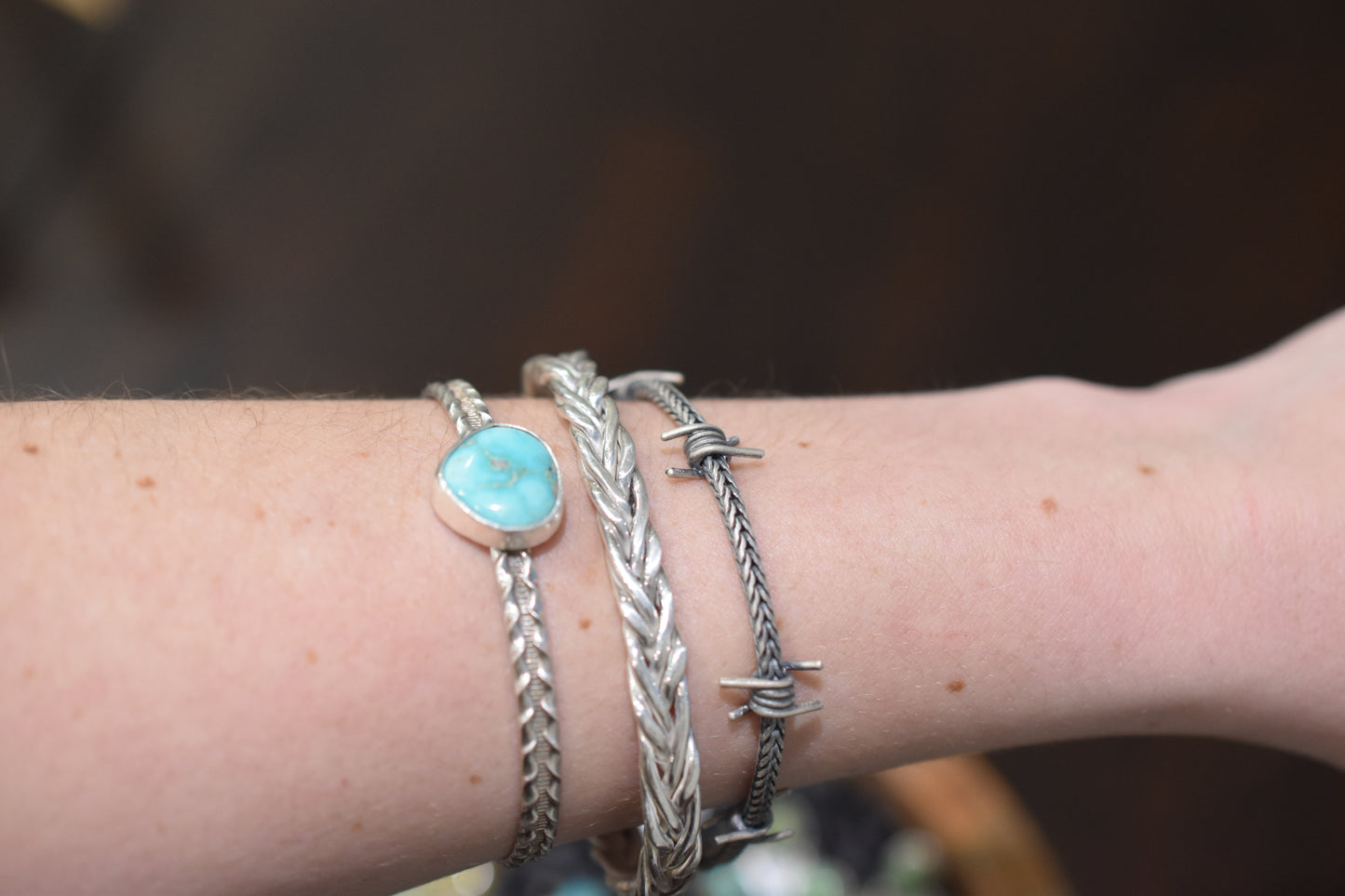 Whitewater Turquoise Cuff