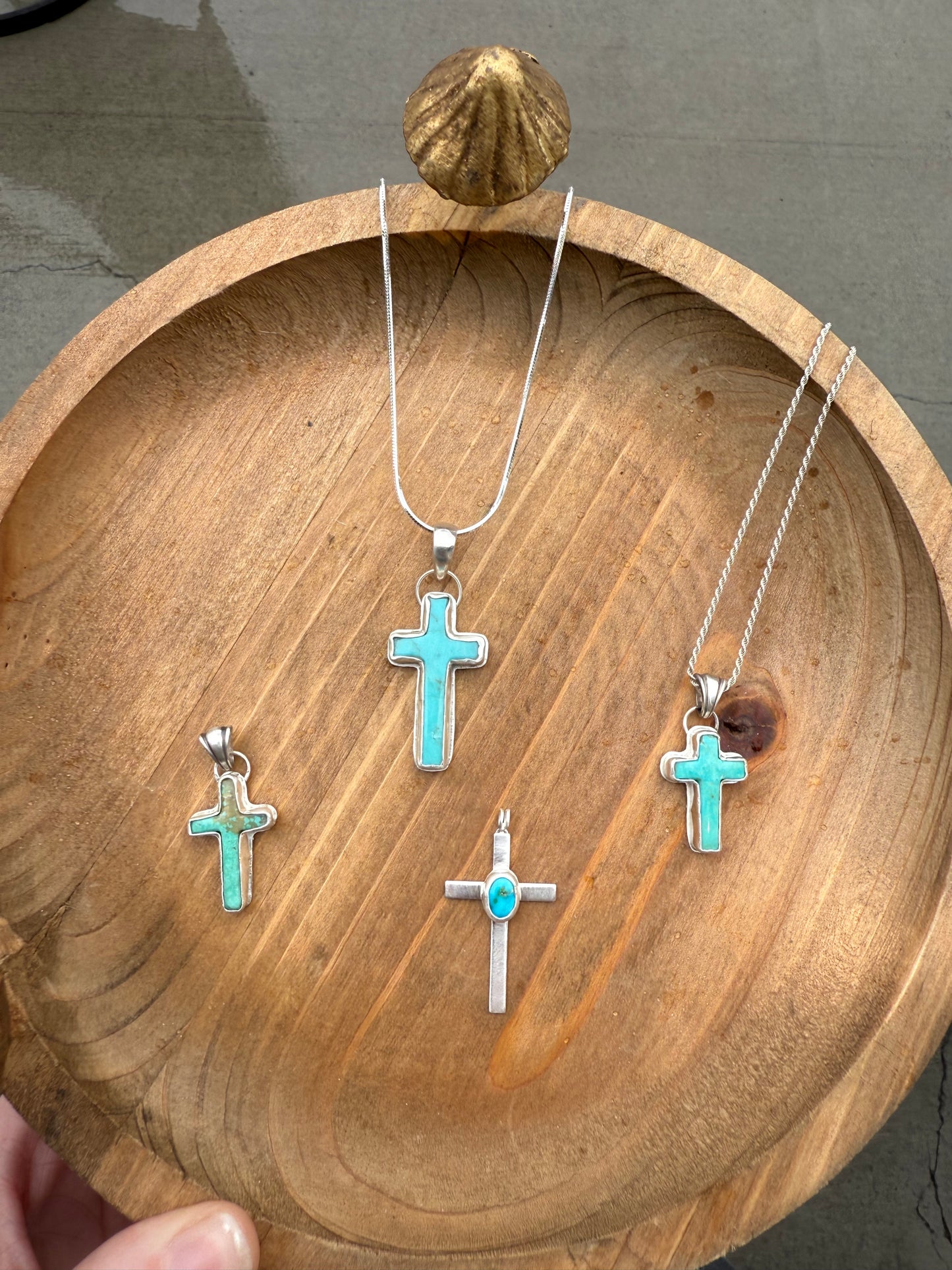 Small Sonora Cross Pendant