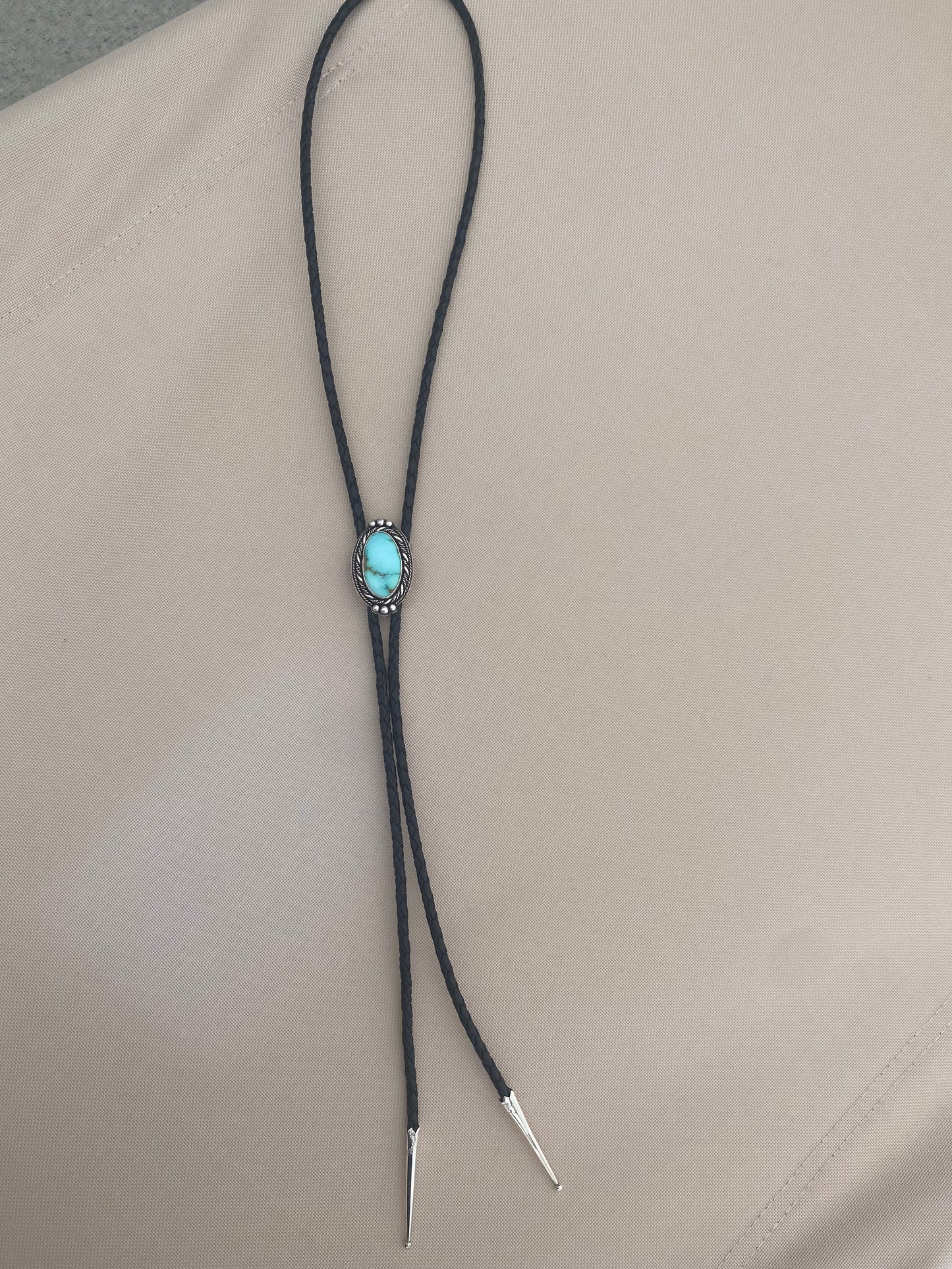 Bolo Tie Thunderbird Turquoise