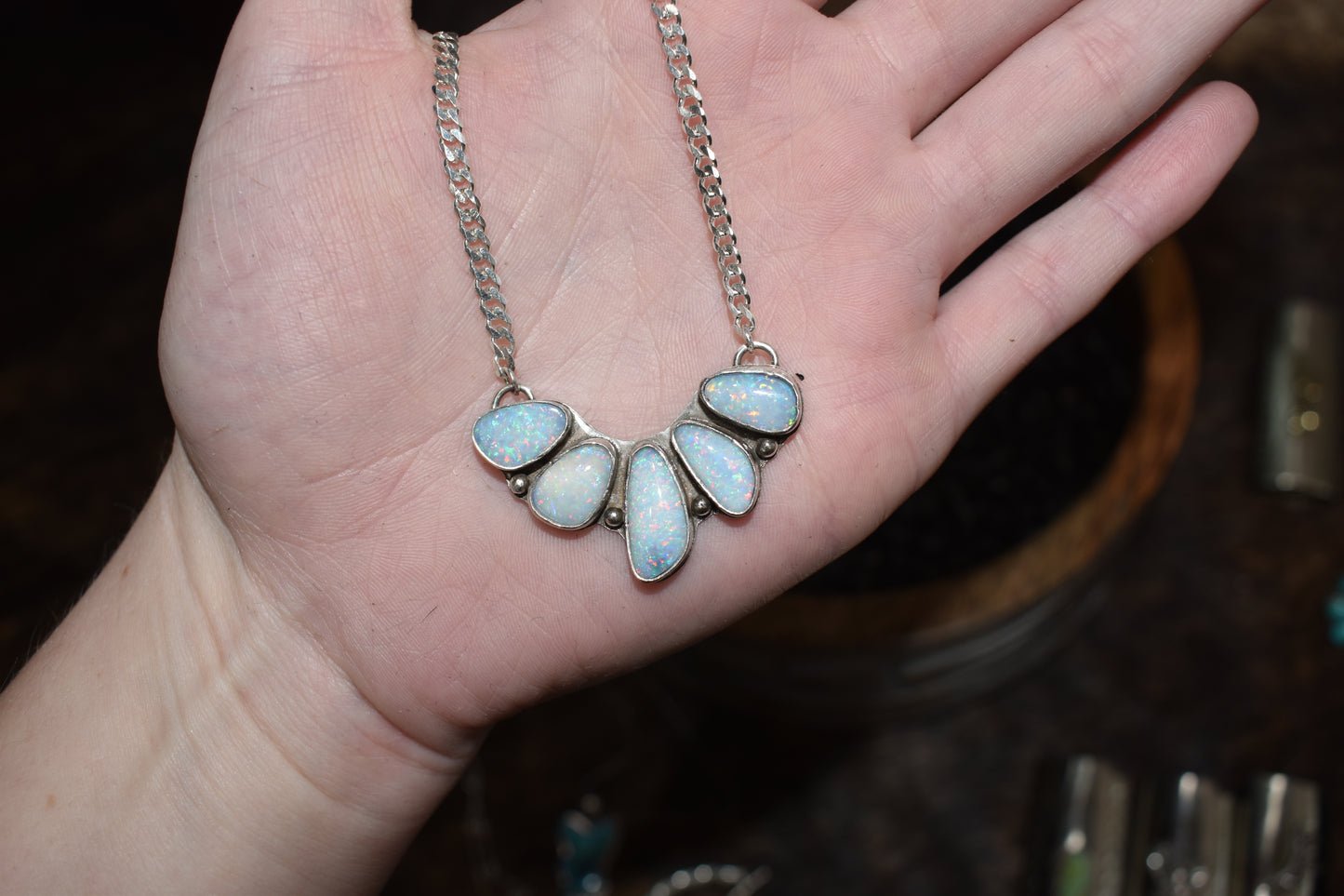 Coober Pedy Opal Necklace