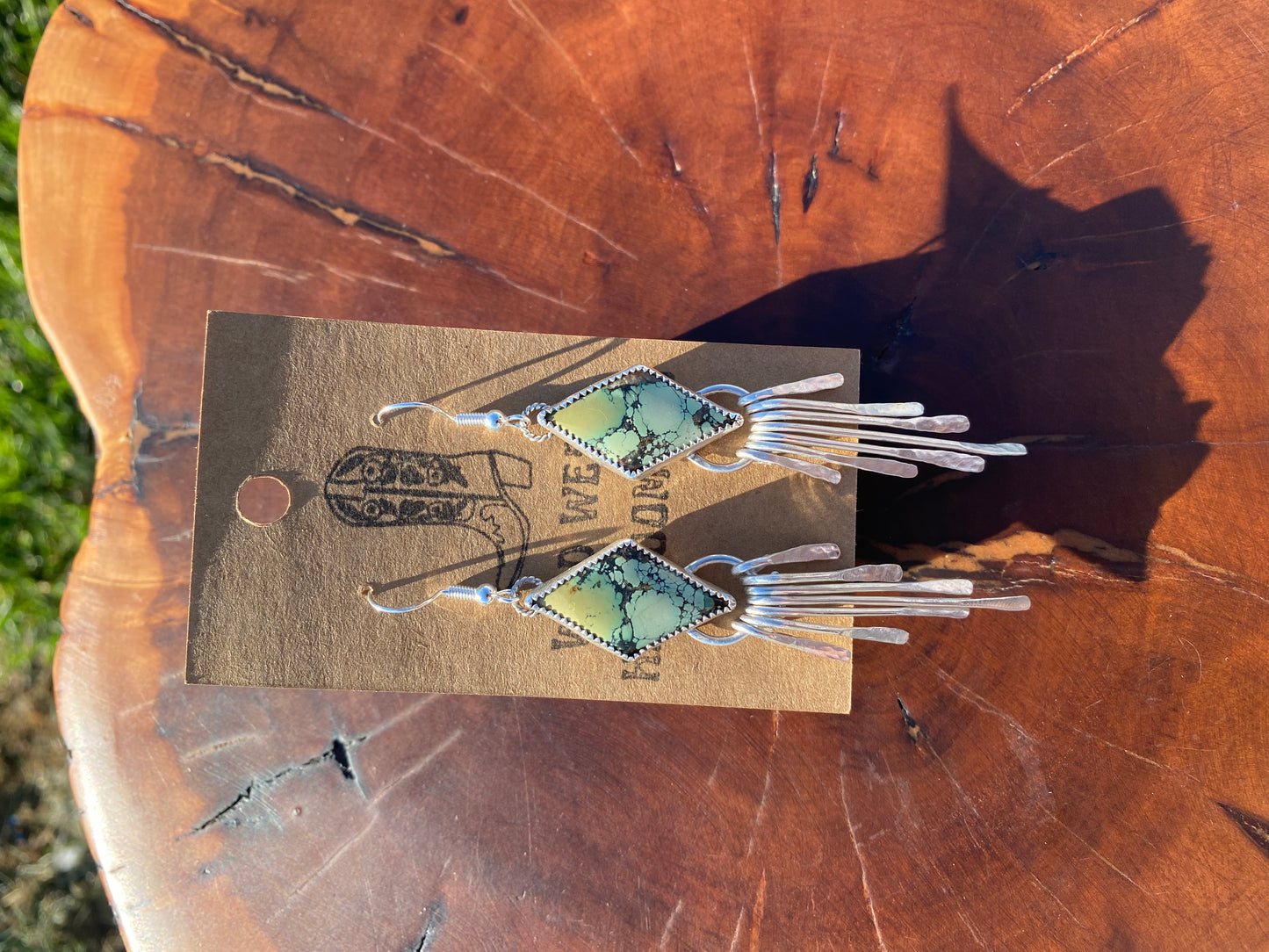 Green Goddess Hubei Earrings