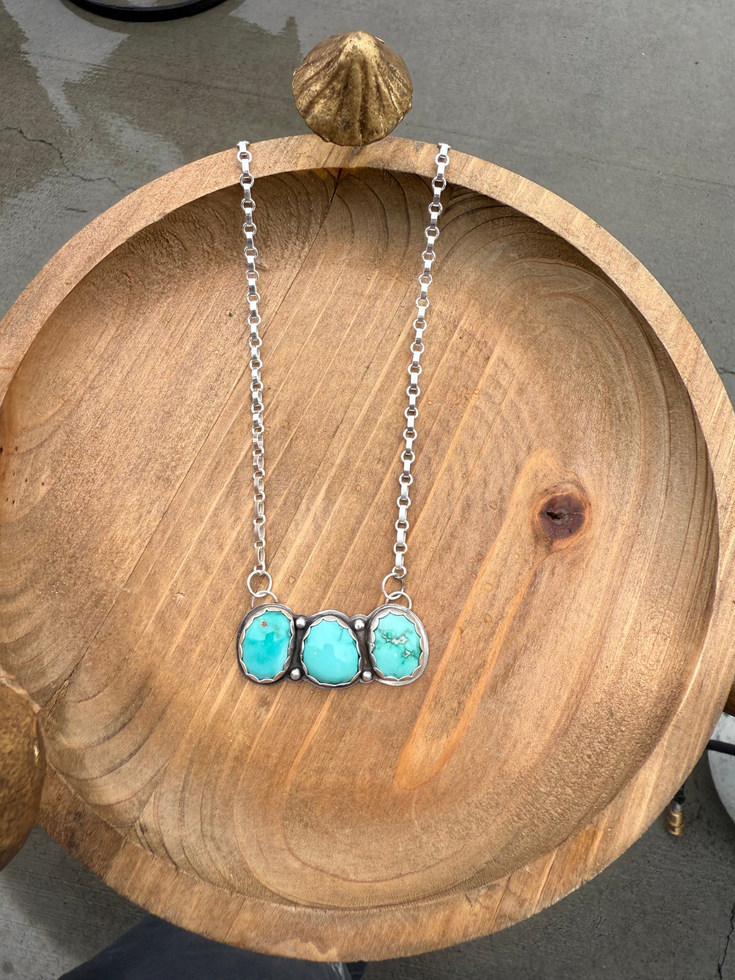 Fox Turquoise Necklace