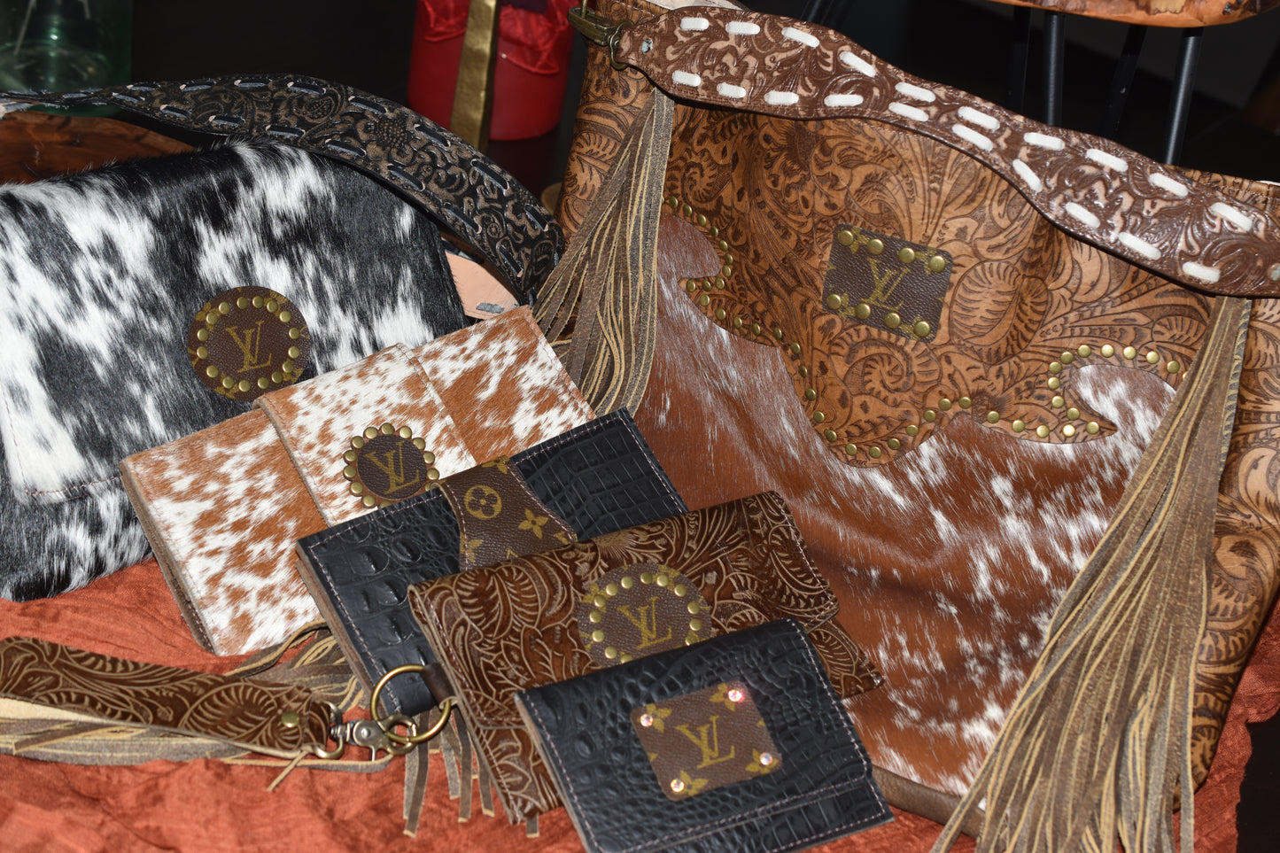 The ROSIE cowhide purse